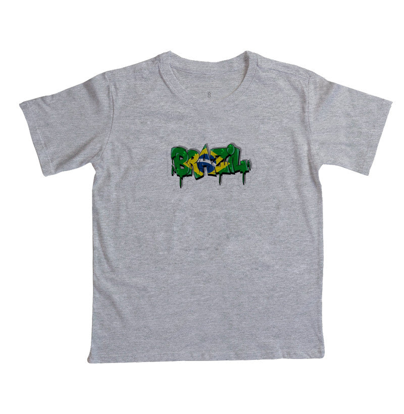 CAMISA INFANTIL COPA 2026 BRAZIL