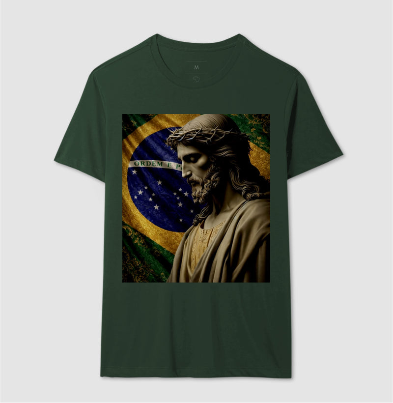CAMISA JESUS, PÁTRIA E FÉ