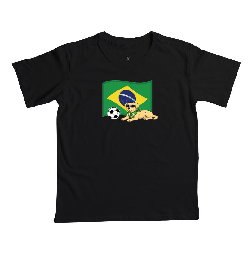 CAMISA INFANTIL COPA 2026 CARAMELO 2