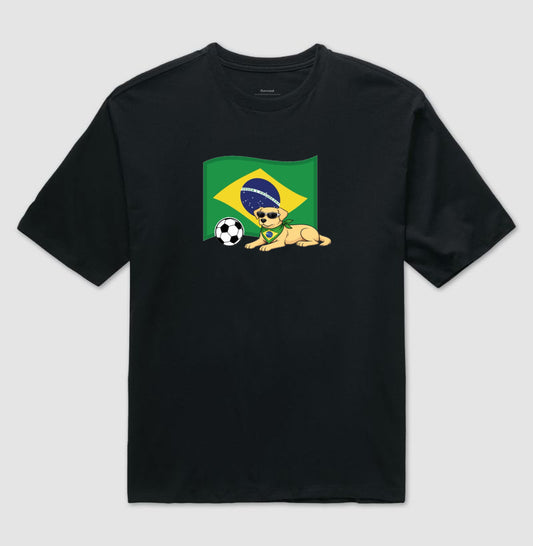 CAMISA OVERSIZED COPA 2026 CARAMELO 2