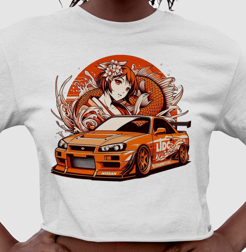 SKYLINE R34 ORANGE