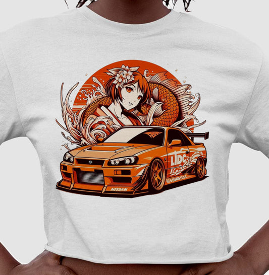 SKYLINE R34 ORANGE