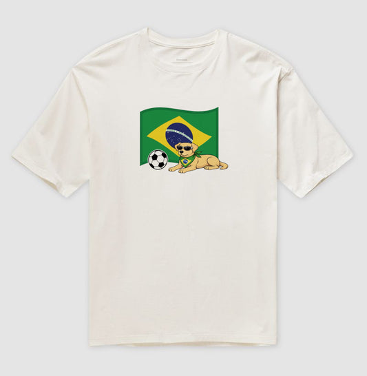 CAMISA OVERSIZED COPA 2026 CARAMELO 2