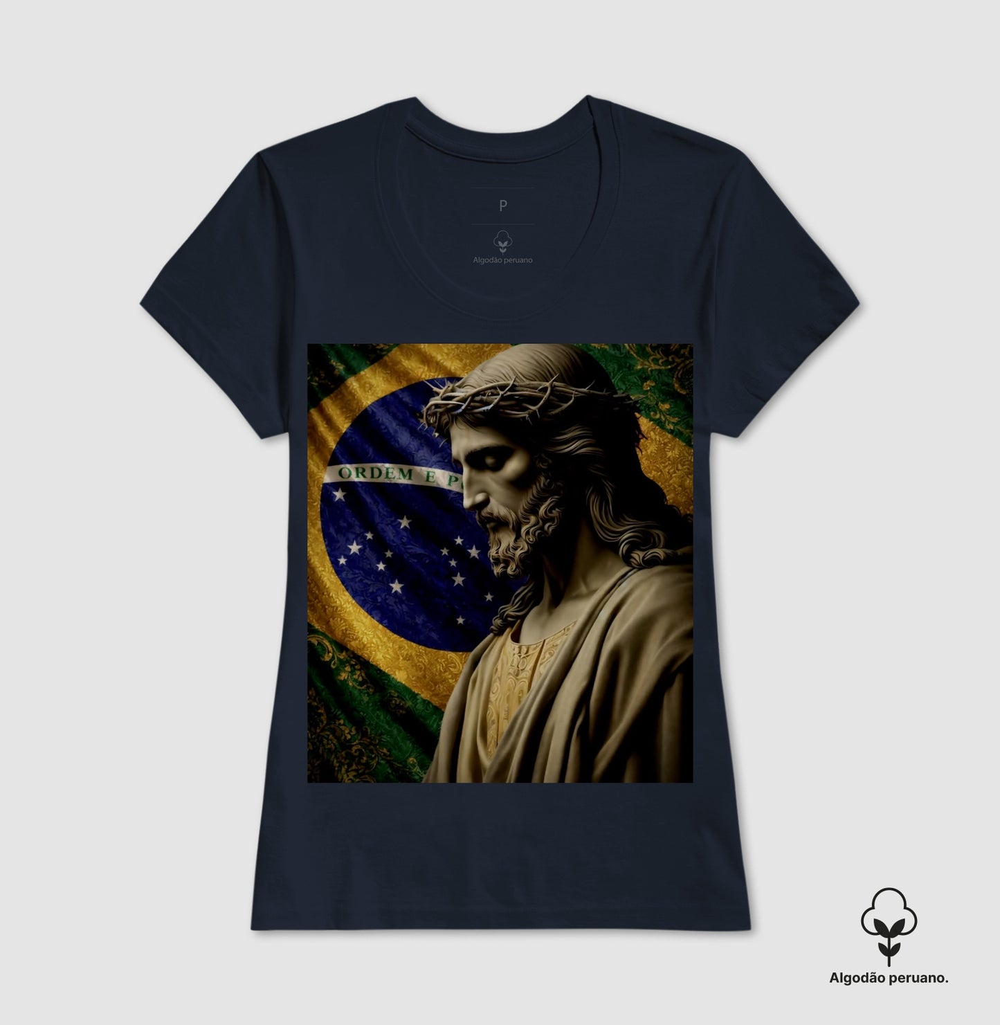 CAMISA JESUS, PÁTRIA E FÉ