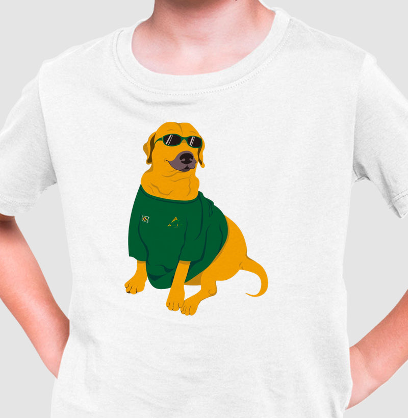 CAMISA INFANTIL COPA 2026 CARAMELO