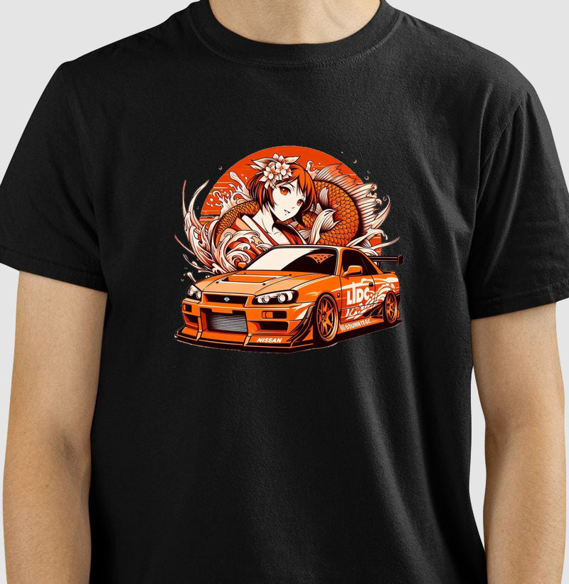 SKYLINE R34 ORANGE
