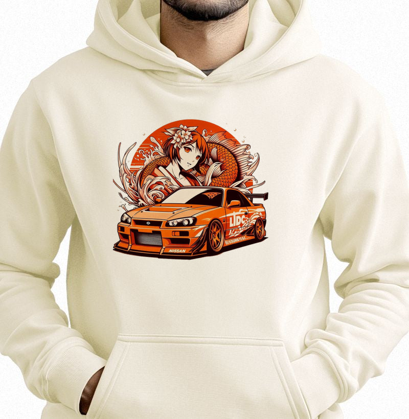 SKYLINE R34 ORANGE