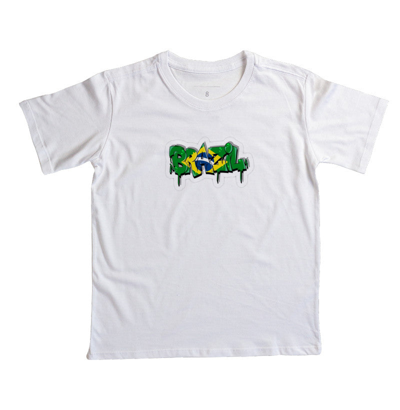CAMISA INFANTIL COPA 2026 BRAZIL