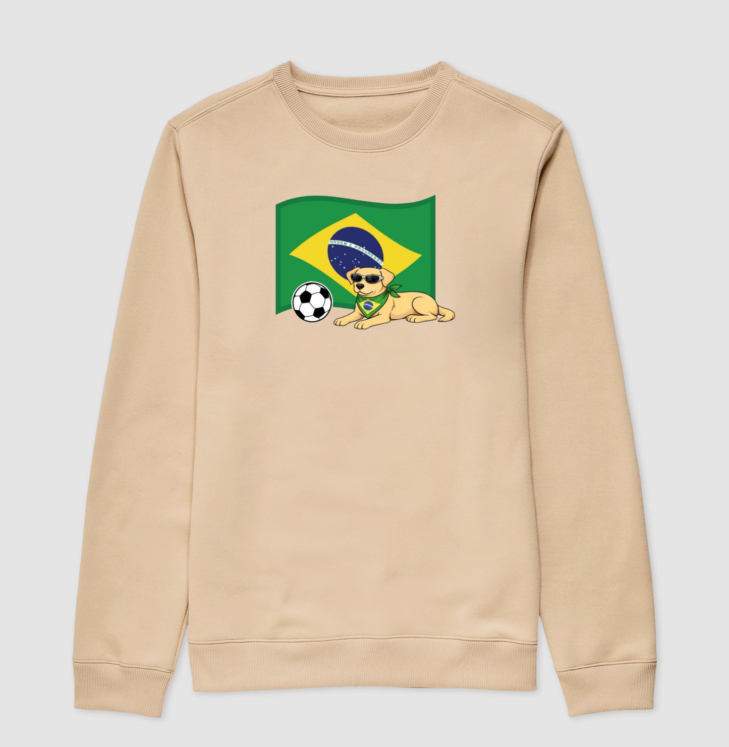SUETER COPA 2026 CARAMELO 2