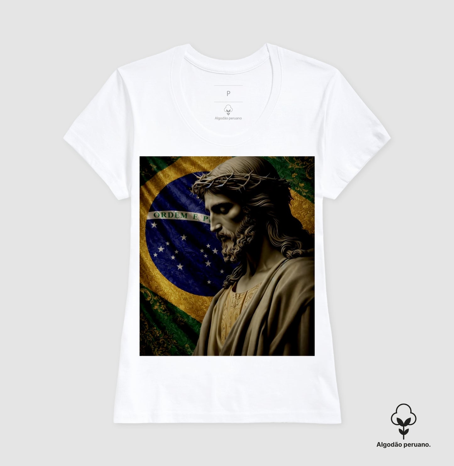 CAMISA JESUS, PÁTRIA E FÉ