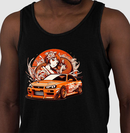 SKYLINE R34 ORANGE