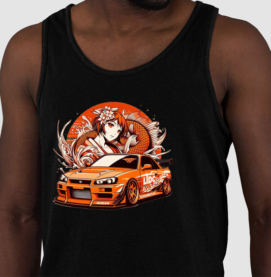 SKYLINE R34 ORANGE