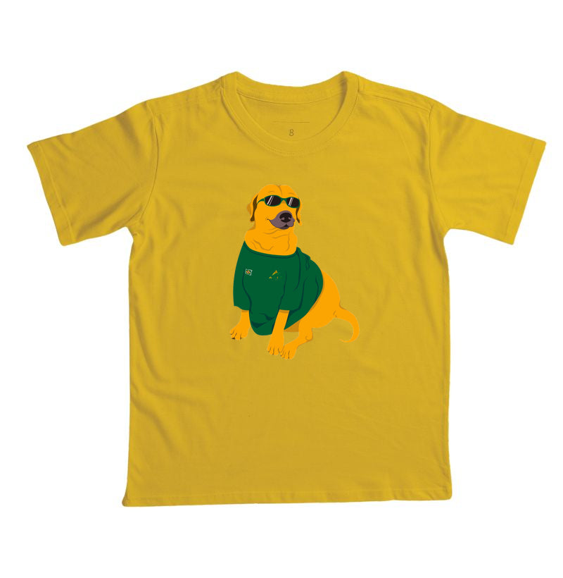 CAMISA INFANTIL COPA 2026 CARAMELO