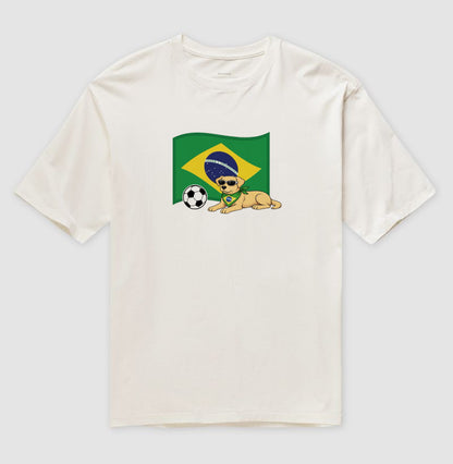 CAMISA OVERSIZED COPA 2026 CARAMELO 2