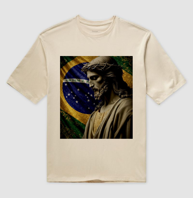 CAMISA JESUS, PÁTRIA E FÉ